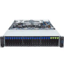 Шасси серверное Gigabyte Server Platform R283-S92 / 2U / 2xIntel (Gen 4/5) / 2xHS / 32xDIMM / 4xSFF NVMe/SATA/SAS + 20xSFF SATA/SAS + 2xSFFSATA/SAS / 2x1GbE / 2xOCP 3.0 / 6xFHHL + 2xLP / 2x2000W / Rails (id 35682)