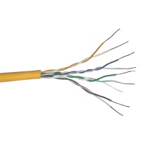Кабель UTP4 cat.5е одножильный 305м Cu нг(А)-HF LSZH - малодымный не содержащий галогенов оранжевый Netko Optima Silver N.UTP-68435.05E.9B (68435)