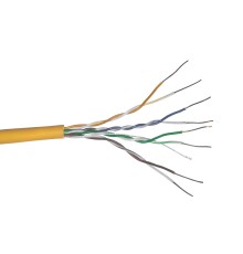 Кабель UTP4 cat.5е одножильный 305м Cu нг(А)-HF LSZH - малодымный не содержащий галогенов оранжевый Netko Optima Silver N.UTP-68435.05E.9B (68435)