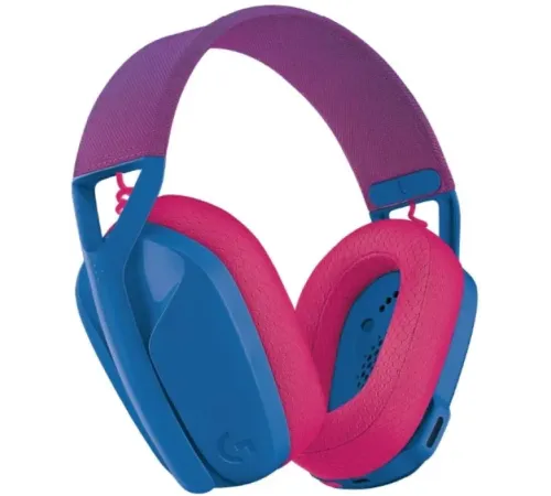 Наушники с микрофоном Logitech G435 голубой/розовый мониторные BT оголовье (981-001065) (id 22708) Наушники с микрофоном Logitech G435 голубой/розовый мониторные BT оголовье (981-001065) (id 22708)