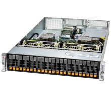 Серверная платформа Supermicro SuperServer 2U 221H-TN24R noCPU(2)4th Gen Xeon Scalable/ TDP350W/ no DIMM(32)/ 24x2,5