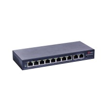 Неуправляемый коммутатор Qtech QSW-1500-10E-POE-D