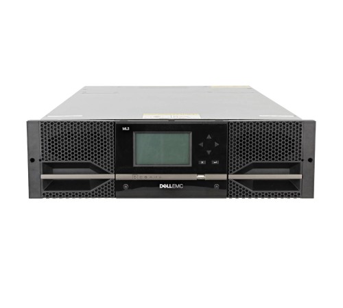 Dell EMC ML3 Tape Library, Cleaning Tape Cartridge for LTO with Barcode Labels, Single PS, Rails (id 33037)
