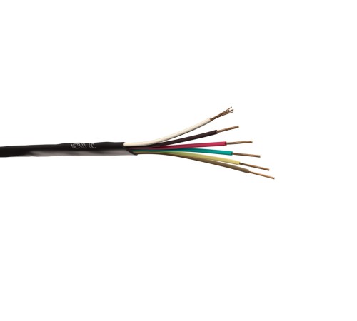 Кабель Телефонный 6с CCS 100м плоский черный Netko Optima PHC-3867.3X.1B (52530)