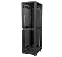 Шкаф напольный 42U серия EB (600х800х1955) чёрный разобранный (упакован в 2 коробки) Netko 6842.901 (51546)