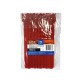 Стяжка-липучка многоразовая 150*12 /10 шт (красная) Netko Optima 12 x 150 red (60109)