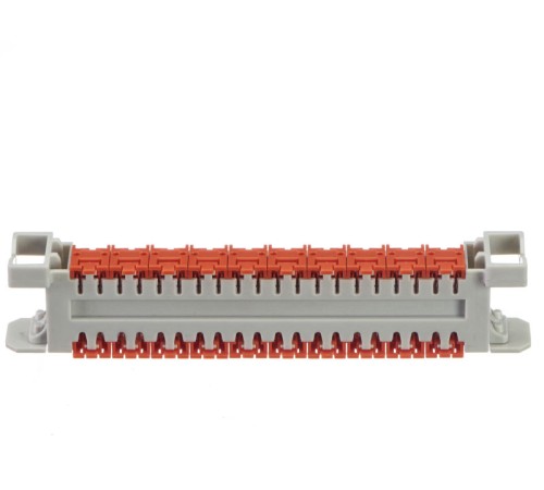 Плинт QCS 2810 (система быстрого подключения) 10 пар Netko Optima 56444 (56444) Плинт QCS 2810 (система быстрого подключения) 10 пар Netko Optima 56444 (56444)