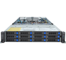 Шасси серверное Gigabyte Server Platform R283-Z91 Rev.3x / 2U / 2xAMD (9004/9005) / 2xHS / 24xDIMM / 12xLFF SAS/SATA + 2xSFF SAS/SATA + 3xM.2 PCIe Gen3 / 2xGbE / 2xOCP 3.0 / 6xFHHL / 2x1600W / Rails (id 34407)