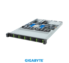 Шасси серверное Gigabyte Server Platform R163-Z35 Rev.3x / 1U / 1xAMD (9004/9005) / 2xHS / 12xDIMM / 12xSFF NVME/SAS/SATA + 1xM.2 PCIe Gen3 / 1xGbE / 2xOCP 3.0 / 2xFHHL / 2x1300W / Rails (id 34470)
