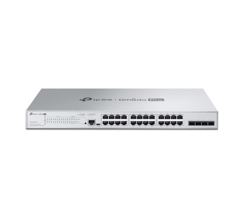 Управляемый коммутатор Omada Pro уровня 2+ с 24 гигабитными портами PoE+ и 4 портами SFP TP-Link S5500-24GP4F Управляемый коммутатор Omada Pro уровня 2+ с 24 гигабитными портами PoE+ и 4 портами SFP TP-Link S5500-24GP4F