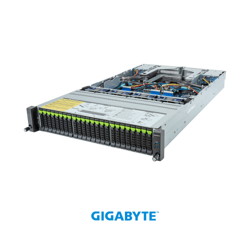Серверная платформа 2U Gigabyte R283-Z92-AAE1 / 2xSP5 / 24xDDR5 / 12*2.5