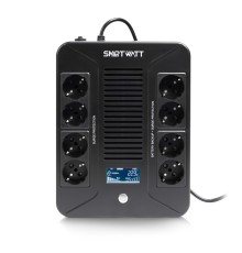 Источник бесперебойного питания Smartwatt UPS SAFE PRO LCD 600 3703020280001