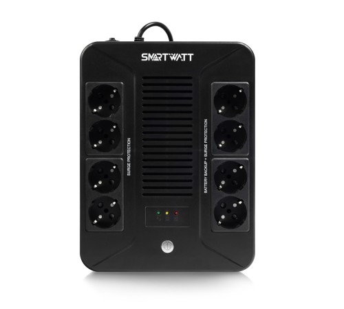 Источник бесперебойного питания Smartwatt UPS SAFE PRO 600 3703020270002