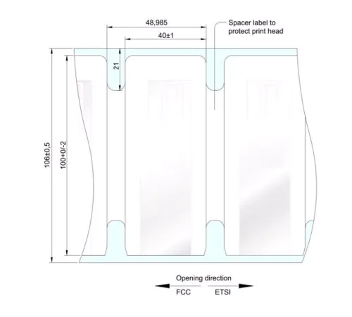 RFID метка UHF Confidex Silverline Classic II 100 x 40 мм SAMPLE26769R RFID метка UHF Confidex Silverline Classic II 100 x 40 мм SAMPLE26769R