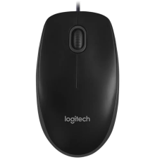 Мышь Logitech Optical Mouse B100 Black USB (910-006605) (id 15089)