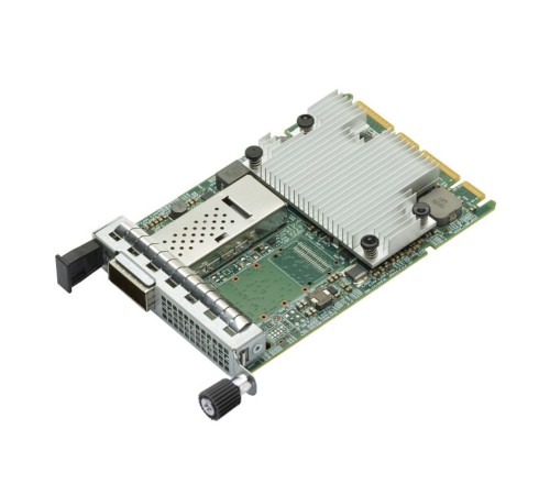 Серверный сетевой адаптер/ Single-Port 100 Gb/s QSFP56 Ethernet PCI Express 4.0 x16 OCP 3.0 SFF Network Adapter (id 27565)