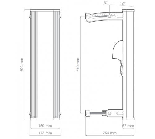 Антенна RF elements Sector Carrier Class 5-17 2x2 H+V SEC-CC-5-17