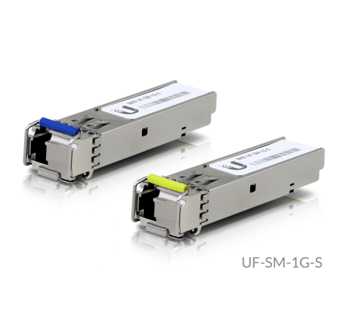 Пара SFP-модулей Ubiquiti Fiber UF-SM-1G-S