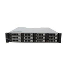 Dell ME412 12B ( up to 12*SAS LFF disks) no HDDs, RPS 2x580W PSU, Bezel, Rails (id 35921)