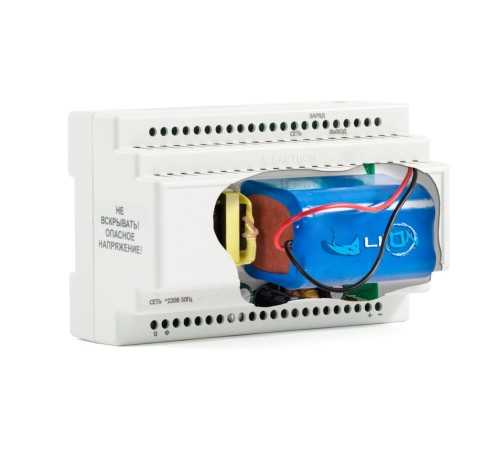 Малогабаритный ИБП со встроенной Li-ion АКБ Бастион SKAT-12DC-1.0 (СКАТ ИБП-12/1-3 2/Li-DIN) ИБП-12/1-3,2/LI-DIN) {595}