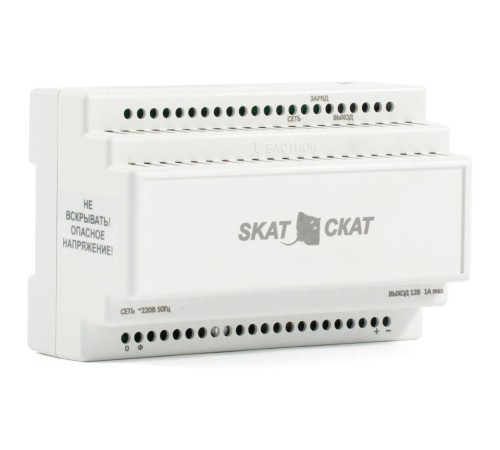 Малогабаритный ИБП со встроенной Li-ion АКБ Бастион SKAT-12DC-1.0 (СКАТ ИБП-12/1-3 2/Li-DIN) ИБП-12/1-3,2/LI-DIN) {595}