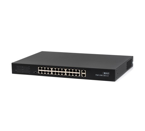 Коммутатор Бастион SKAT PoE-24E-2G v.2 {4077}