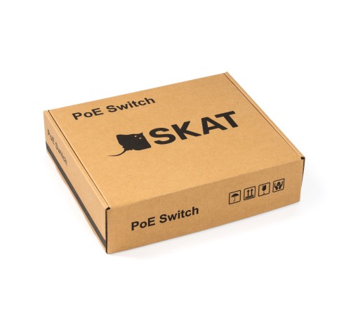 Коммутатор Бастион SKAT PoE-4E-2E v.2 {4071}