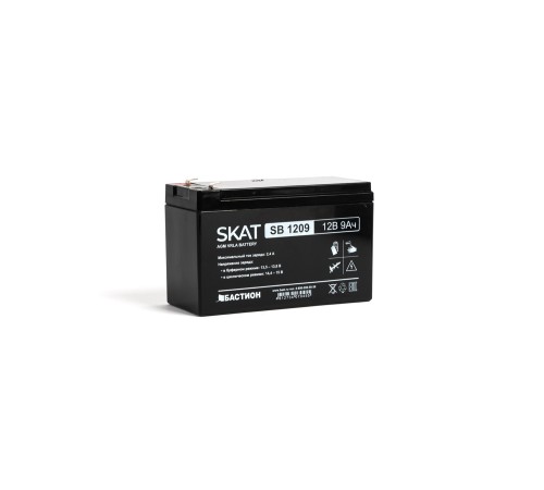 Аккумулятор свинцово-кислотный Бастион SKAT SB 1209 {2540}