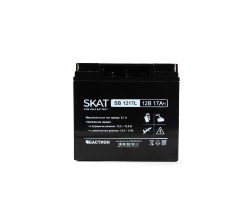 Аккумулятор свинцово-кислотный Бастион SKAT SB 1217L {2544}