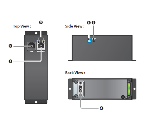 SNMP-карта Delta Electronics 3915100766-S00
