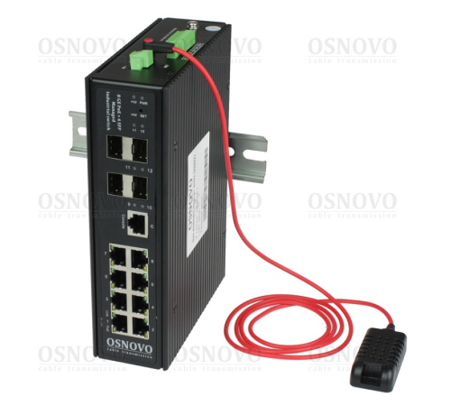 Промышленный PoE коммутатор Osnovo SW-80804/ILS(PORT 90W,300W)