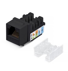 Вставка Keystone Jack RJ-45 WRLine WR-KJ-RJ45-C5E-90-SW-BK