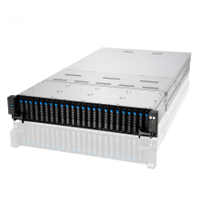 Платформа системного блока ASUS RS720A-E11-RS24U 6x SFF8643 (SAS/SATA)+ 4x SFF8654x8 (support 24xNVME with expander) on the backplane, 2x 10GbE (Intel x710), GPU support, 2x 2400W, (425724) (id 33009)