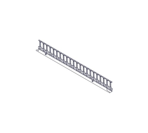 Вертикальный кабельный организатор 48U Systeme Electric ET7727