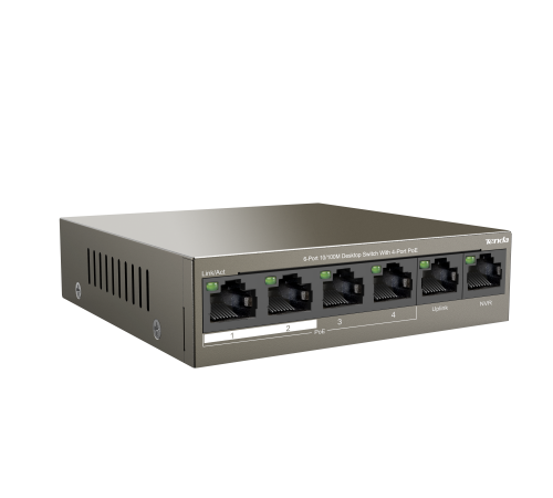 Коммутатор Tenda TEF1106P-4-63W