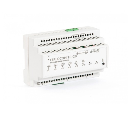 Теплоконтроллер для каскада котлов Бастион TEPLOCOM Каскад TC-2B {932}