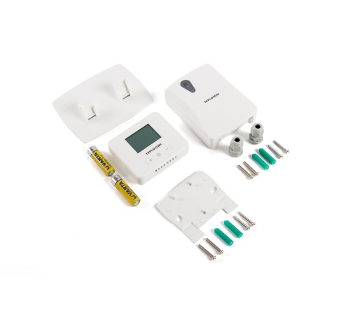 Беспроводной комнатный термостат Бастион TEPLOCOM TS-2AA/3A-RF {914}