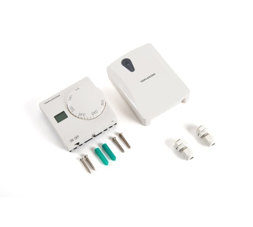 Беспроводной комнатный термостат Бастион TEPLOCOM TS-2AA/3A RF2 {929}