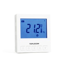 Встраиваемый программируемый комнатный термостат Бастион TEPLOCOM TS-Prog-220/3A {913}