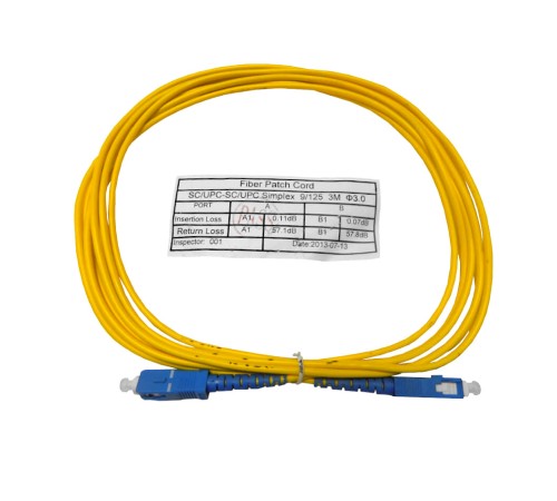 Патч-корд оптический Netko N-S-1-A-SC-SC-3M (54162)