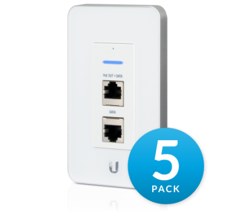 Точка доступа Ubiquiti UniFi AP In-Wall 5-pack UAP-IW-5