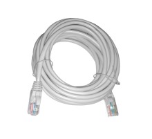 Патч-корд UTP4 cat.5е 5.0м CCA LSZH серый литой коннектор Netko Optima N.CCA.UTP.5e-5.0m-2-lszh (67573)