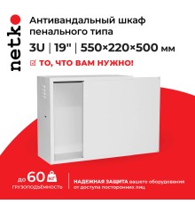 Антивандальный шкаф Netko АШП-03 (55462)