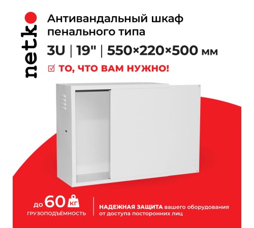 Антивандальный шкаф Netko АШП-03 (55462)