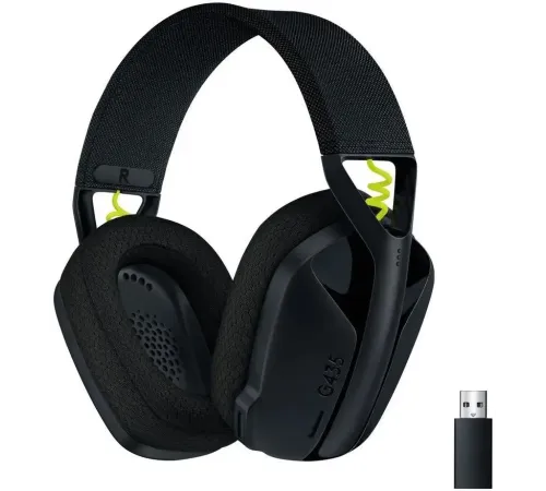 Гарнитура LOGITECH WRL G435 BLACK/YELLOW GAMING (981-001053) (id 23448)