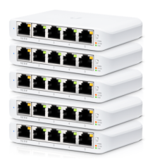 Коммутатор Ubiquiti UniFi Switch Flex Mini 5-pack USW-FLEX-MINI-5