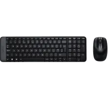 Клавиатура + мышь Logitech MK220 черная (920-003161) (id 23299)