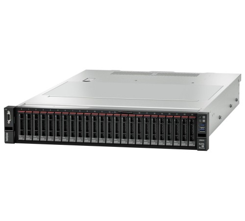 Сервер Lenovo ThinkSystem SR655 Rack 2U,1xEPYC 7702P 64C (2.0GHz/200W),16xDIMM DDR4 UP to 2TB,16xSFF SAS/SATA,2x25GbE SFP28,1x1100W,2x2.8m p/c,XCP PE w/3Yr SW, 7Z01S60900 (id 30997)