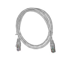 Патч-корд UTP4 rj45-rj45 cat.6 1.0м BC LSZH серый литой коннектор Netko Optima N.BC.UTP.6-1.0m-2-lszh (67648)