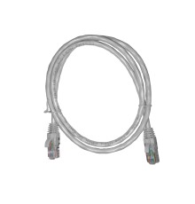 Патч-корд UTP4 rj45-rj45 cat.6 1.0м BC LSZH серый литой коннектор Netko Optima N.BC.UTP.6-1.0m-2-lszh (67648)
